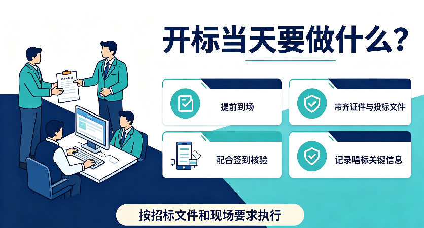 开标当天要做什么?